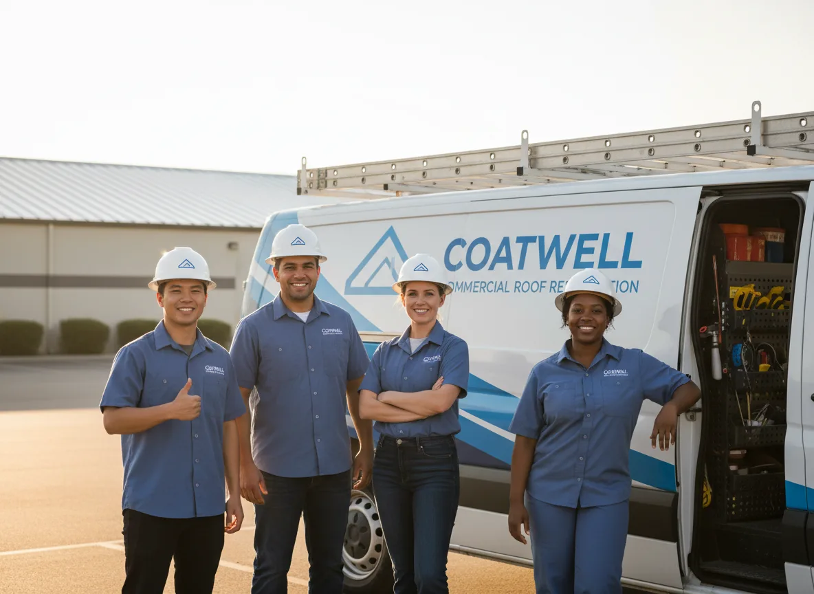 Commercial roof coating company in Hicksville, NY